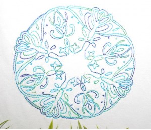 Stickserie - Wintertime Mandalas